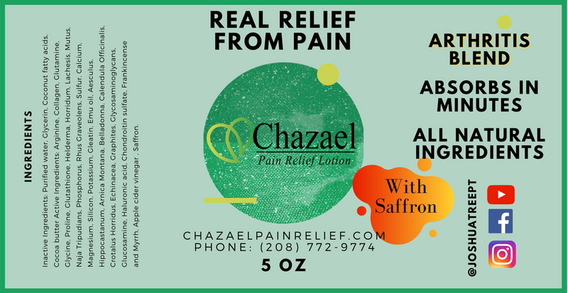 Chazael Lotion Arthritis Blend